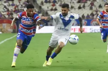 Vélez logró un buen empate en Brasil ante Fortaleza