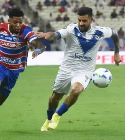 Vélez hizo un buen partido en Brasil