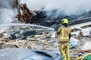 Gigantesco estallido y onda expansiva en Brasil arrasa kilómetros a la redonda