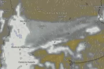 Mendoza, con precipitaciones aisladas en la previa de una ciclogénesis