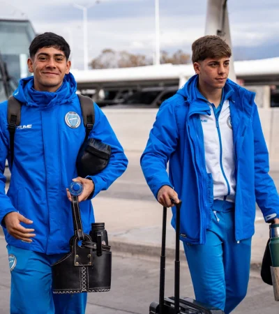 Godoy Cruz viajó a Brasil por la Copa Sudamericana.