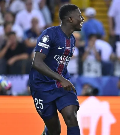 El PSG se quedó con la Supercopa de Europa.