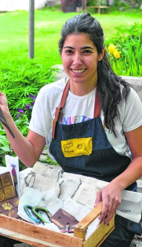 Silvina Pastorutti, creadora de Chocolatorio mendocino/