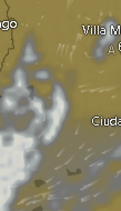 Mendoza bajo la influencia del frente frío que ingresó al continente ayer miércoles 13 de agosto.