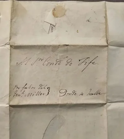 Carta del General José de San Martín.