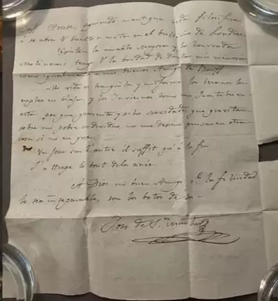 Carta del General San Martín