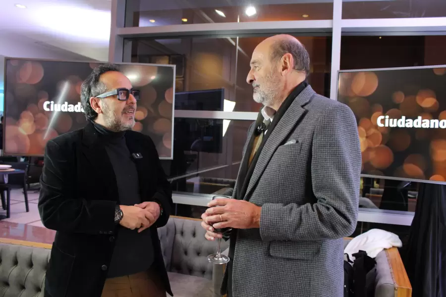 Gabriel Landart y Rodolfo Vargas Arizu en la Wine Expo 2025