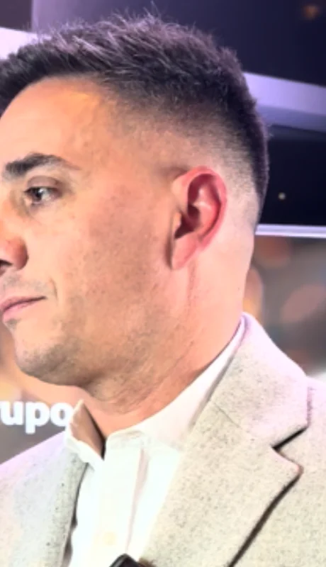 Marcos Calvente estuvo en la Wine Expo Mendoza.