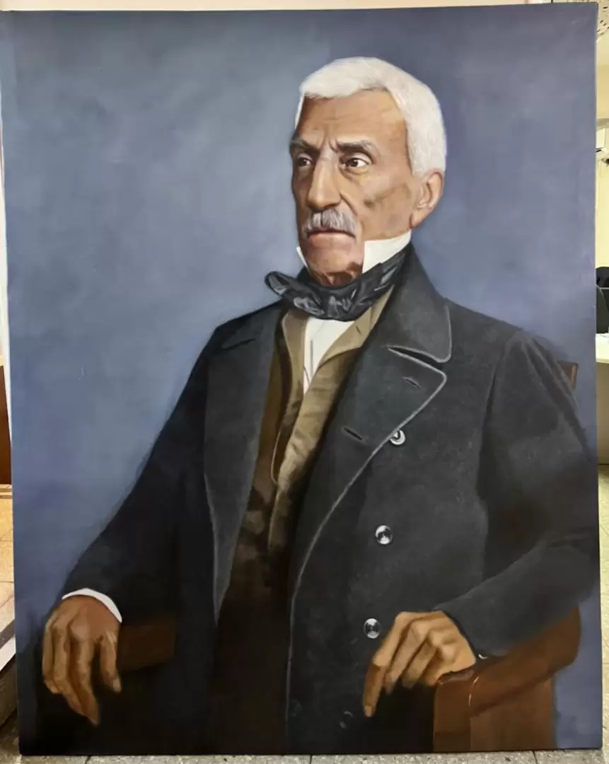 Nuevo cuadro de San Martín en el Memorial.