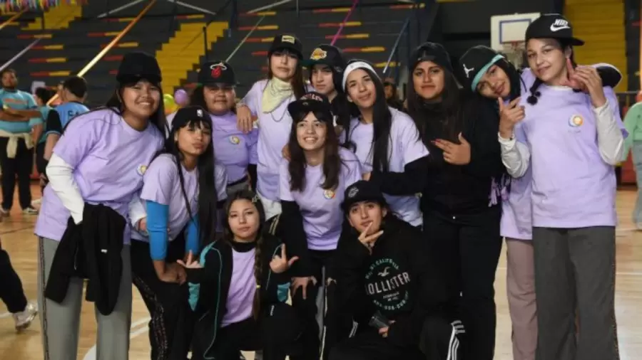 El Estadio Vicente Polimeni de Las Heras se llenó de risas y movimiento.