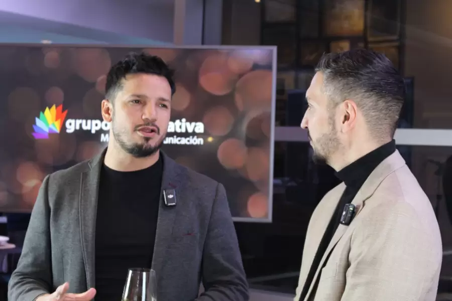 Rodrigo Kohn, uno de los organizadores del evento con Ciudadano.News/