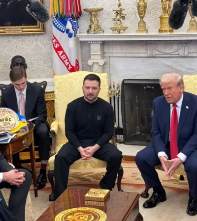 Trump y Zelenski en su anterior encuentro