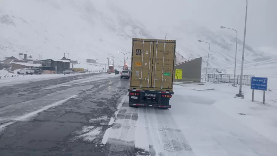 Paso Cristo Redentor/ Fuente: Gendarmería