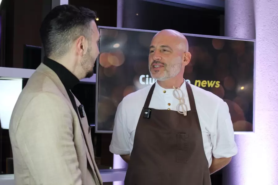 El reconocido chef Emiliano Sabino, jefe ejecutivo de Hilton Buenos Aires/ Fotos: Ismael García