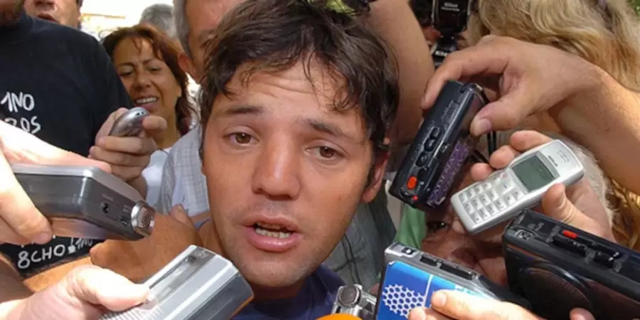 Gastón Zárate el albañil que fue detenido por el caso Nora Dalmasso/ Fuente: X