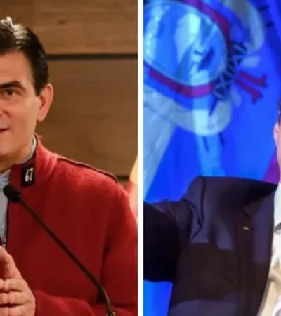 Rodrigo Paz y Jorge Quiroga.