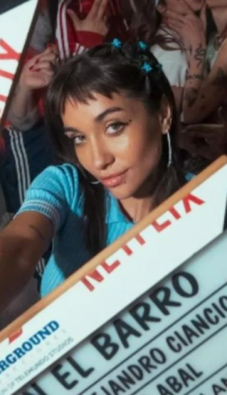 María Becerra, en En el barro.