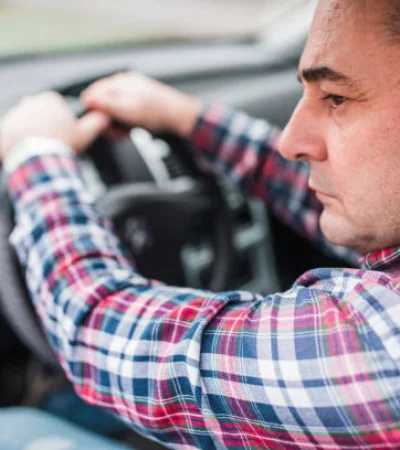 Día de furia de un taxista.