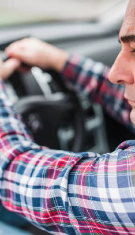 Día de furia de un taxista.