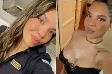 San Juan: mujer policía "influencer" fue suspendida tras incidente en la vía pública