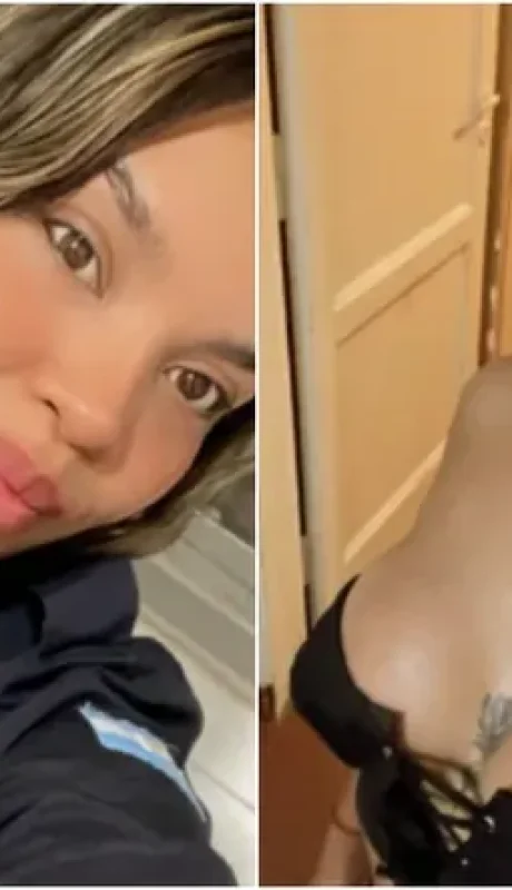 Tamara Páez, la policía "influencer" sanjuanina.
