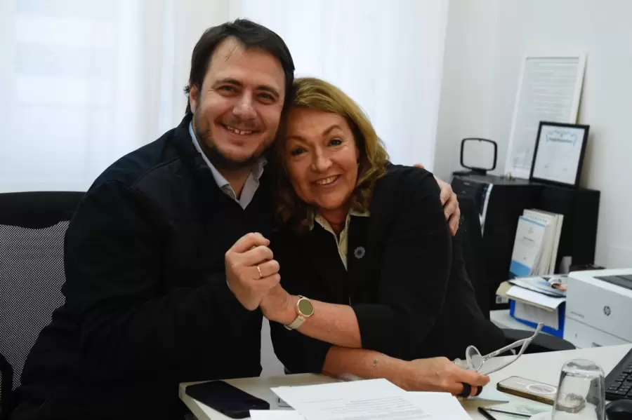 Hernán Reyes y Marcela Campagnoli.