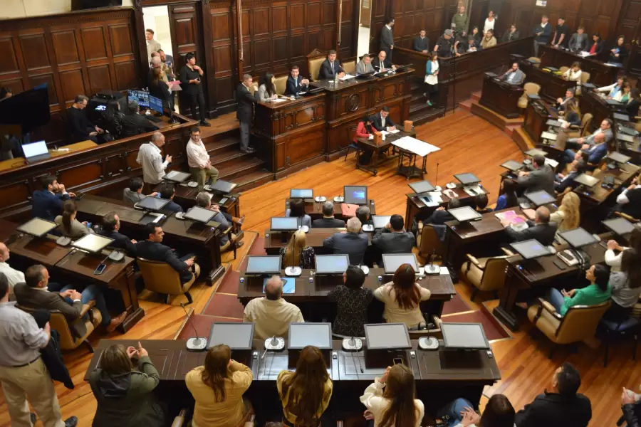 Sesión del Senado de Mendoza