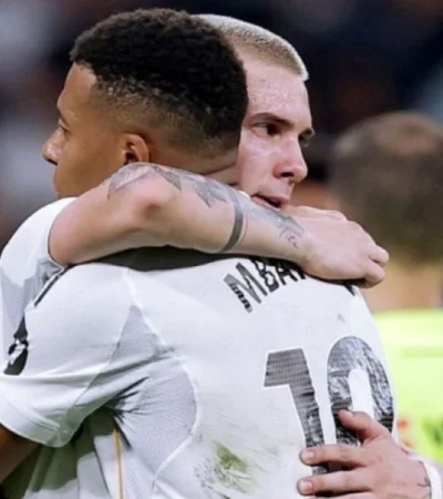 Franco Mastantuono debutó en el Real Madrid.