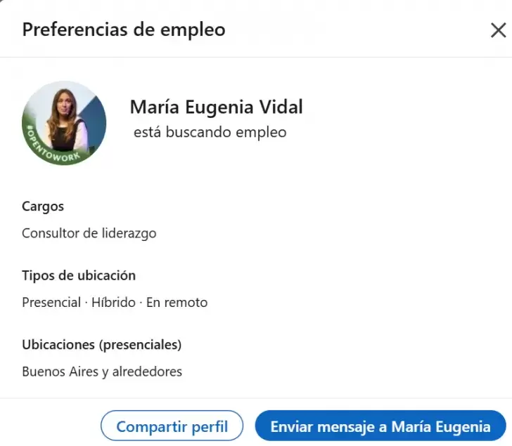 LinkedIn de Vidal