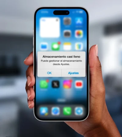 Almacenamiento lleno del celular.