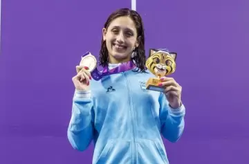 Mundial Junior de Natación: Agostina Hein sumó la plata en los 800 libres