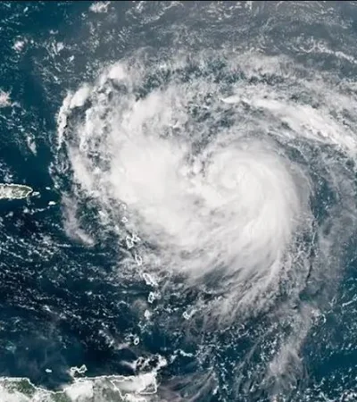 Erin recobró vigor y preocupa su rumbo por la costa del Atlántico Norte.