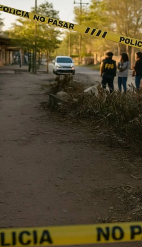 El hecho ocurrió en esta zona de la localidad de Orán. (Foto: gentileza El Tribuno)