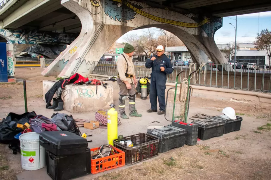 Obras en el Nudo Vial de la Costanera.