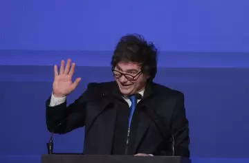 Milei en el cierre del Council of the Américas: "El kirchnerismo secuestró al Congreso"