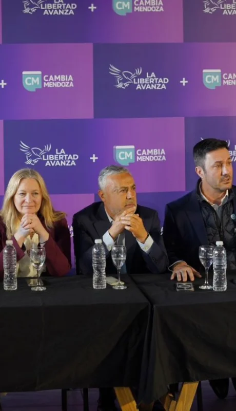 Presentación de la lista de La Libertad Avanza y Cambia Mendoza.