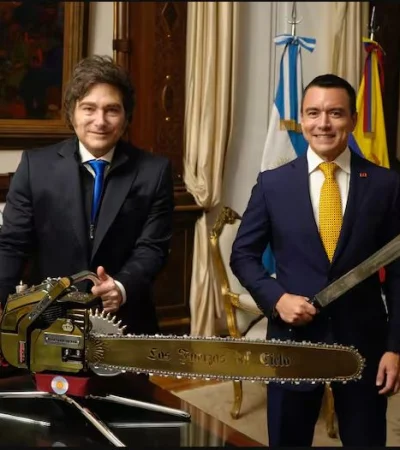 Milei y Noboa tienen una mirada compartida de la región y de la gestión de gobierno.