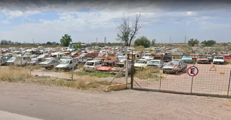 Luján de Cuyo se deshace de vehículos que ya 'no van más'.