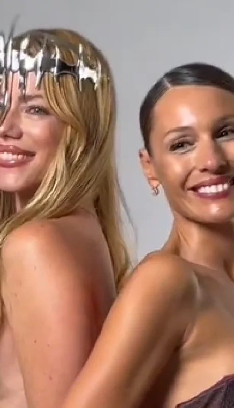 Nicole y Pampita.
