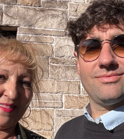 Isabela Grosso y Juan Pablo Baro, del Partido de los Jubilados.