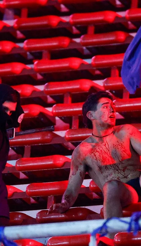 Incidentes en Independiente - U de Chile.