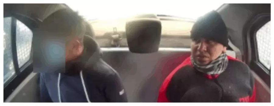 Los malvivientes fueron detenidos/