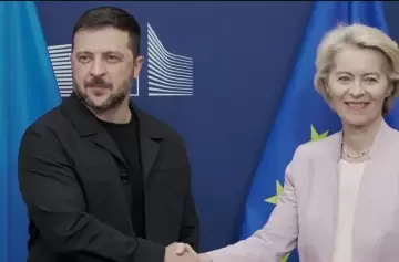 La Unión Europa le abrió la billetera a Ucrania en su aniversario de independencia