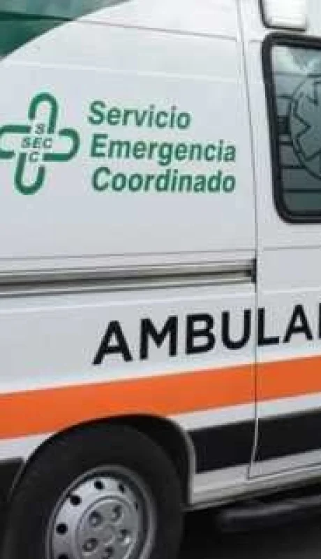 Ambulancia Servicio Coordinado de Emergencia/ Fuente: X