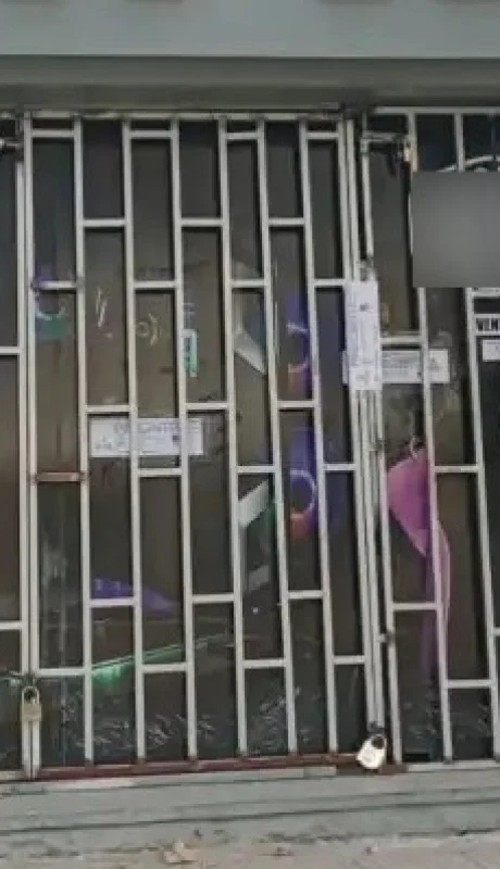 El local de venta de computadoras que fue allanado el viernes/ Fuente: Ministerio de Seguridad