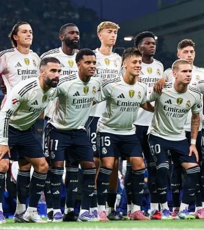 Franco Mastantuono debutó como titular en el Real Madrid.