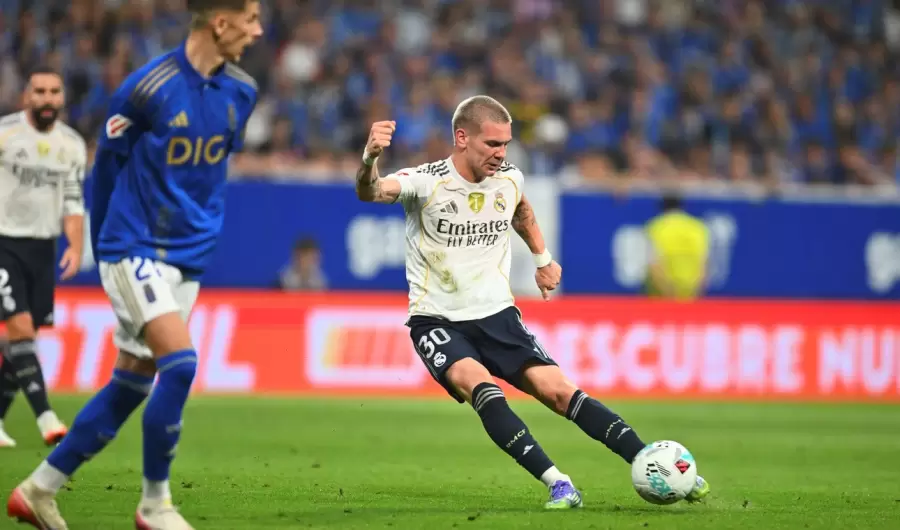Franco Mastantuono debutó como titular en el Real Madrid.
