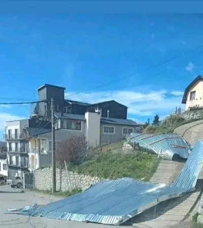 Temporal en Bariloche.