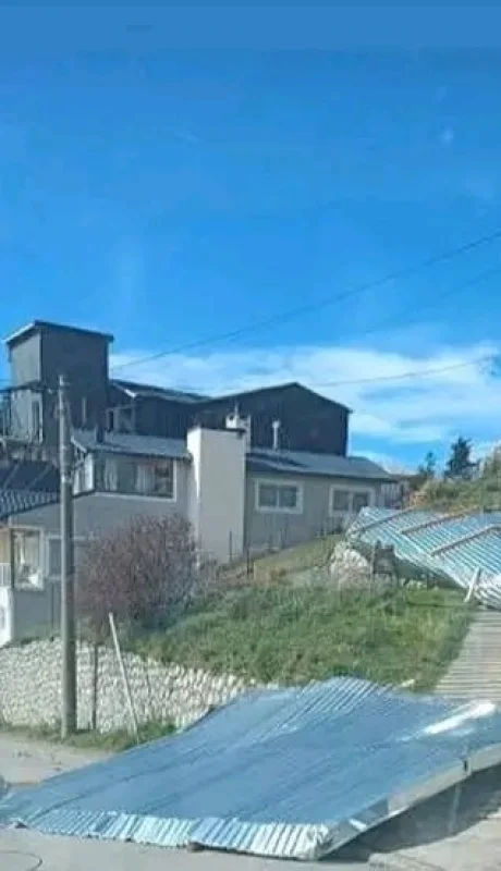 Temporal en Bariloche.