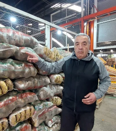El titular de la Unión Frutihortícola Argentina, Omar Carrasco, describió la situación del sector comercial y productivo agrícola.